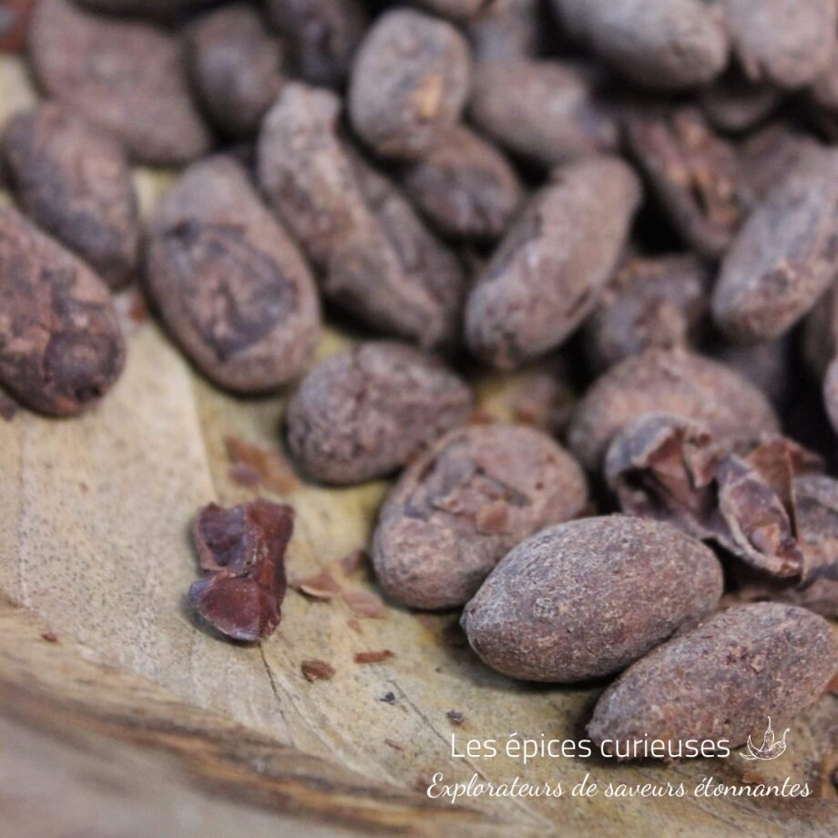 Fèves de Cacao Torréfiées Bio – Pérou