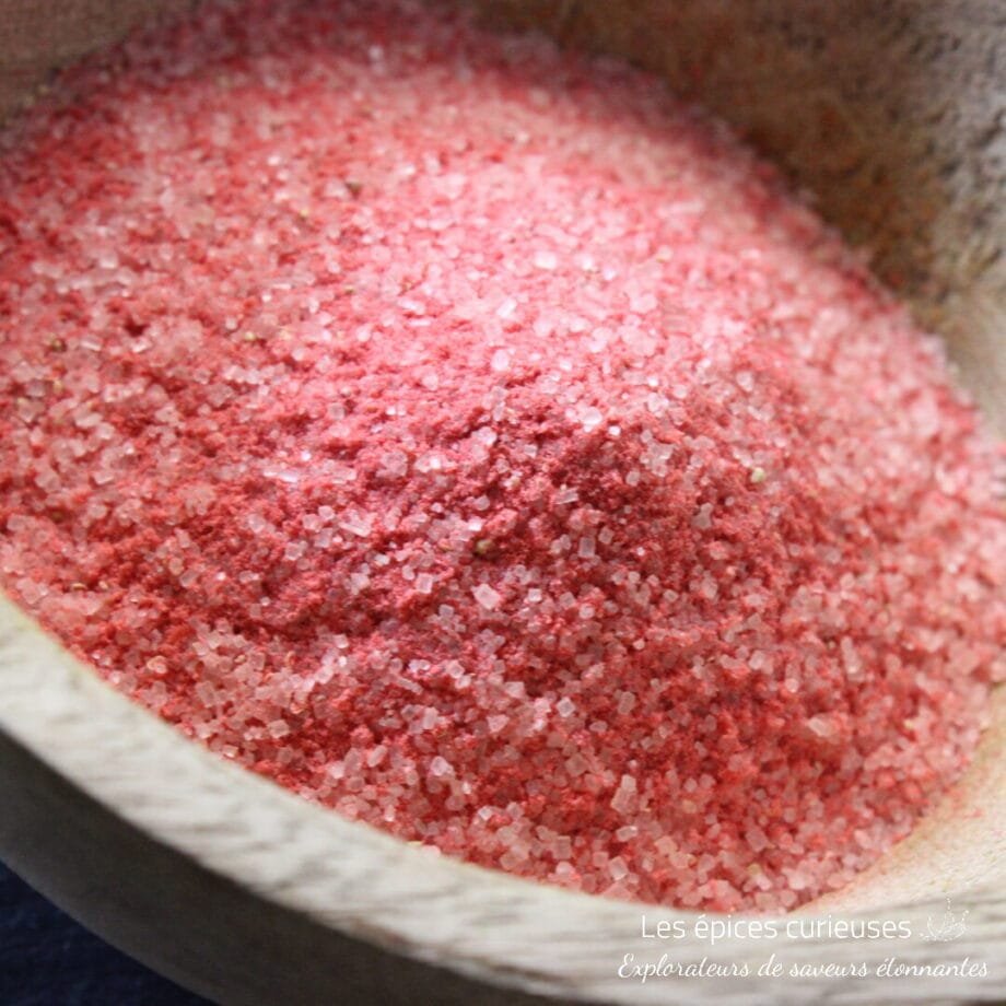 Sucre à la fraises - Les épices curieuses
