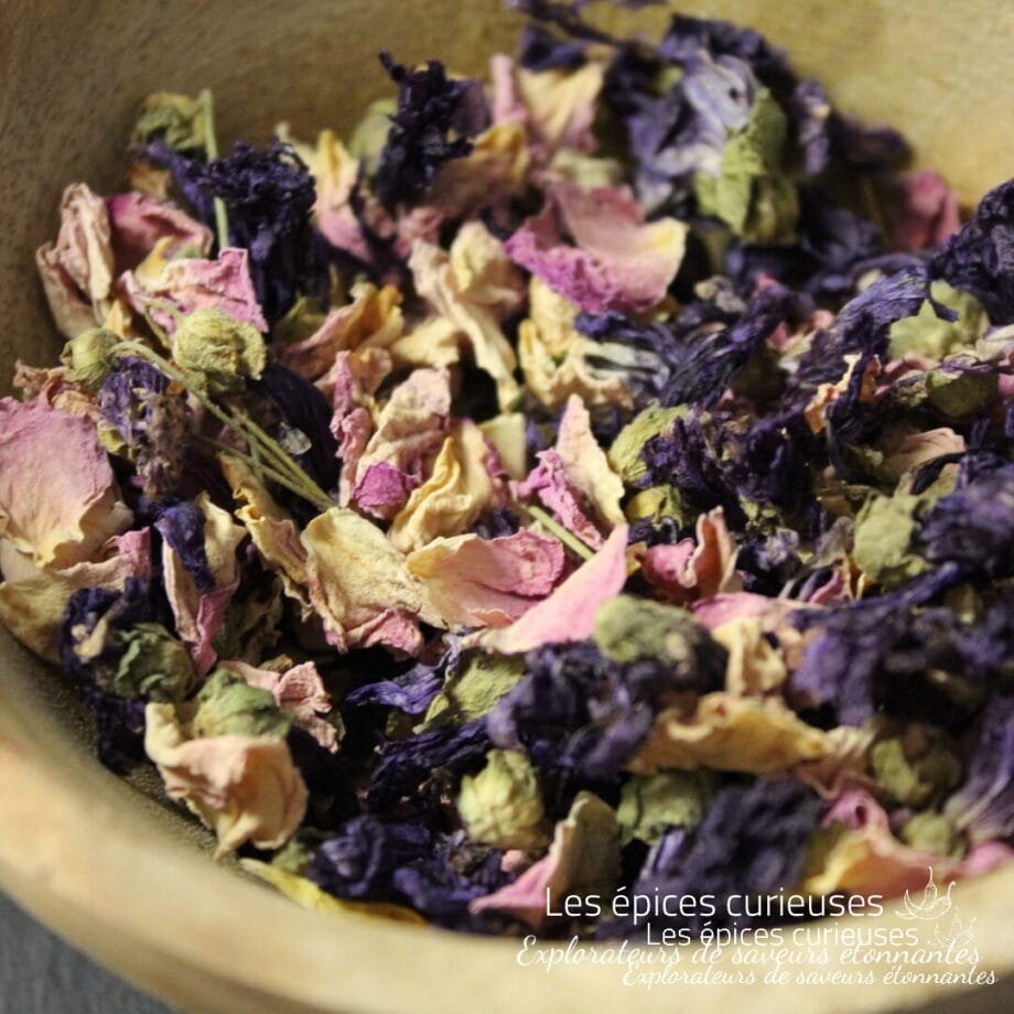 Assemblage de fleur comestibles Boréale - Les épices curieuses