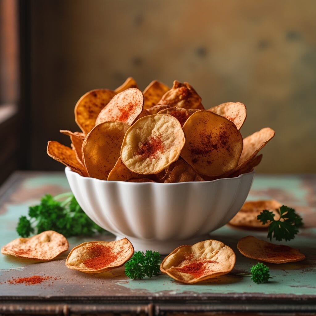 Chips Maison au Paprika Doux - Les épices curieuses