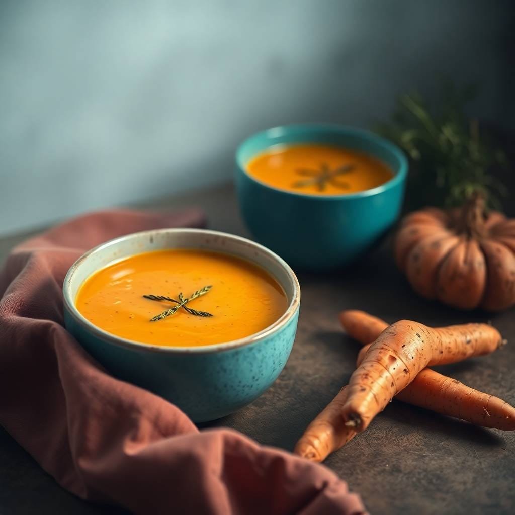 Velouté de Carottes au Gingembre et Curcuma - Les épices curieuses