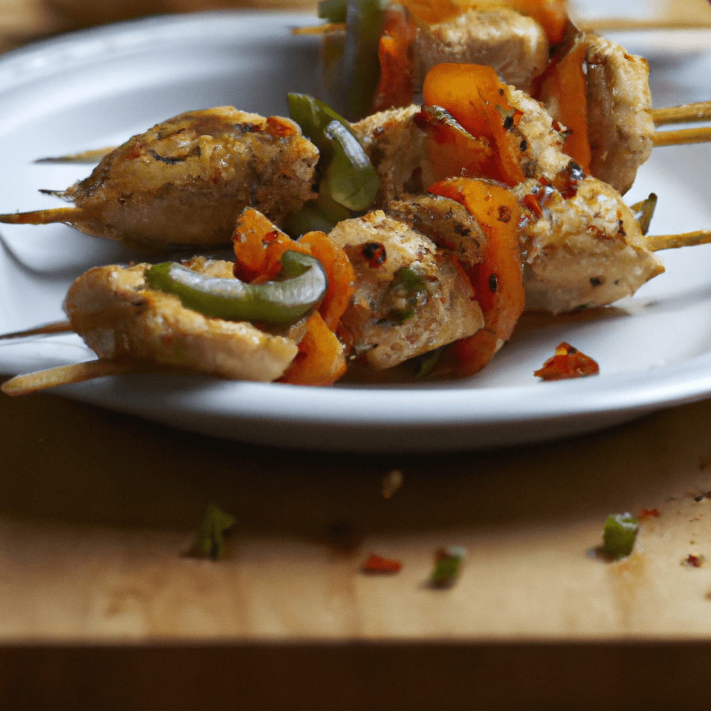 Brochette de poulet au pep's poivre - Les épices curieuses