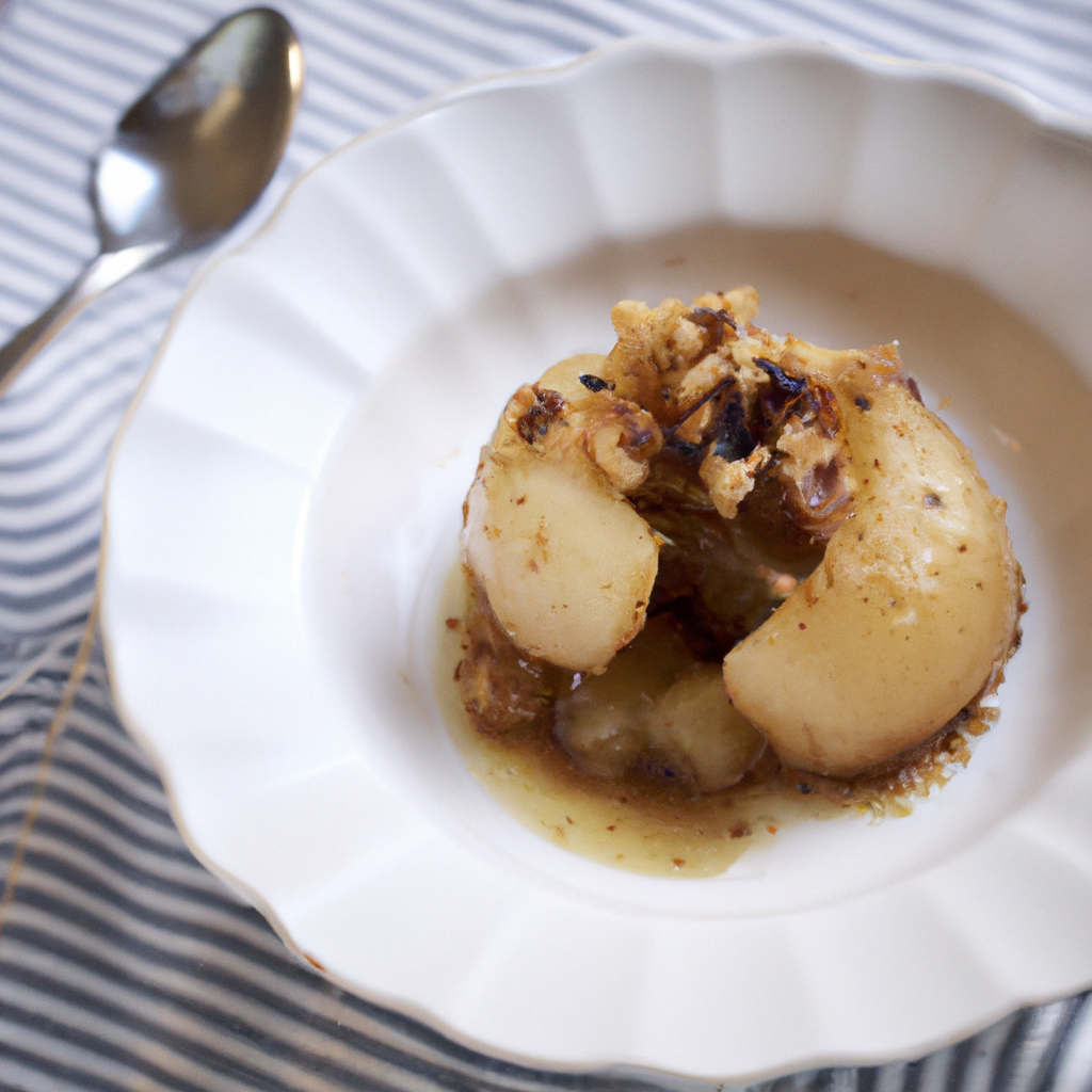Crumble Fondant à la Poire - Les épices curieuses