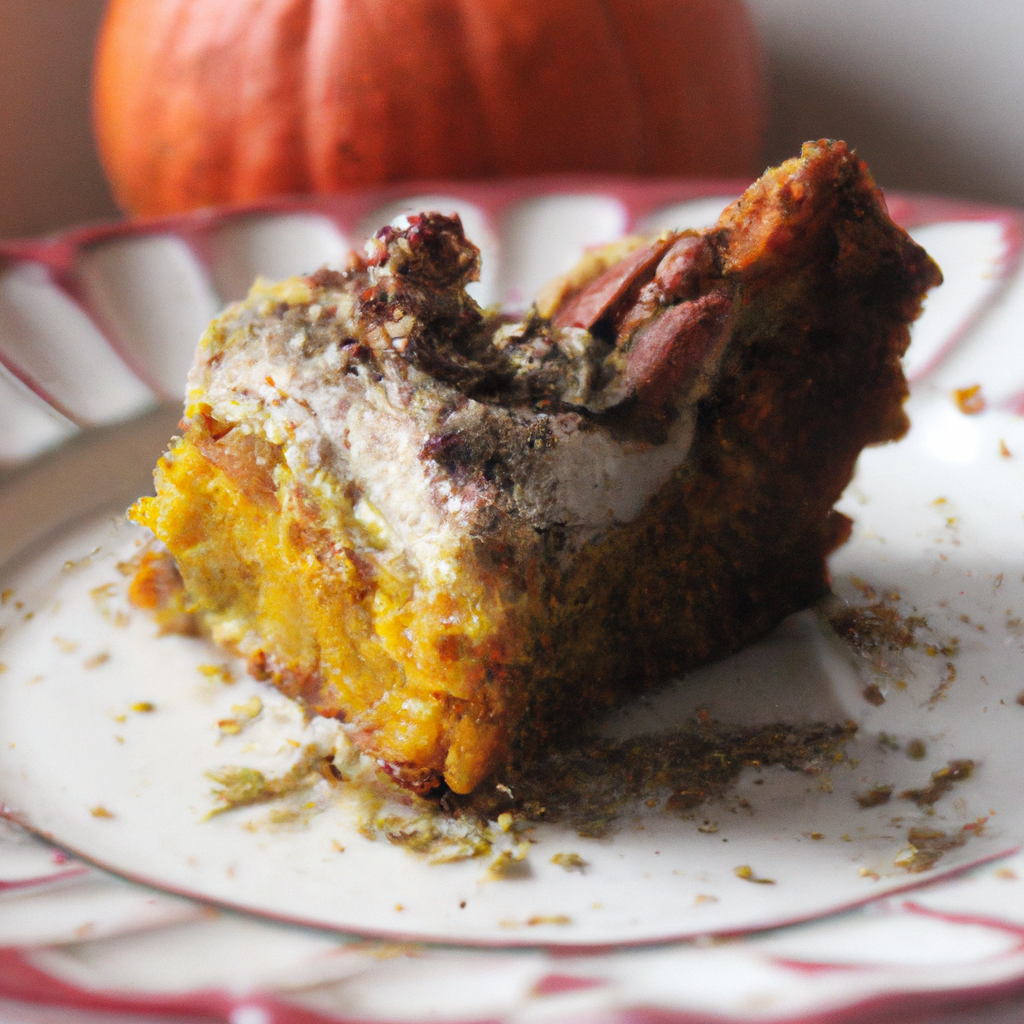 Gâteau à la courge et aux noix - Les épices curieuses