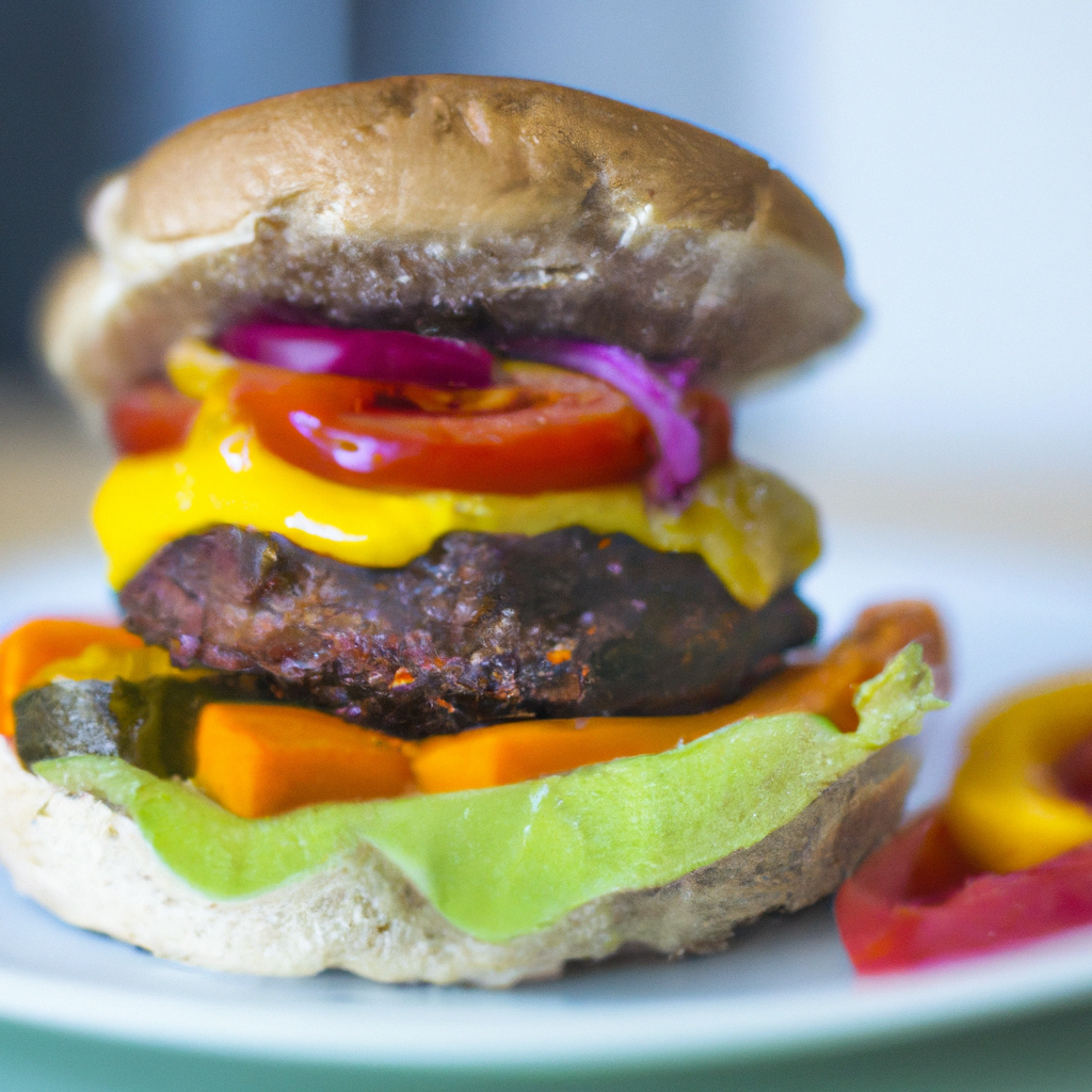 Hamburger Végétarien Gourmand - Les épices curieuses