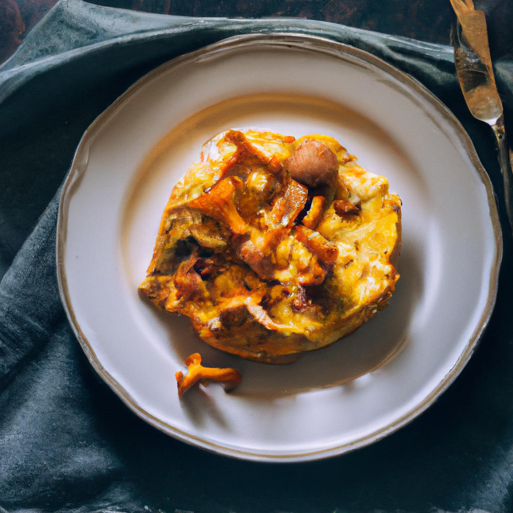 Omelette soufflée chanterelles - Les épices curieuses