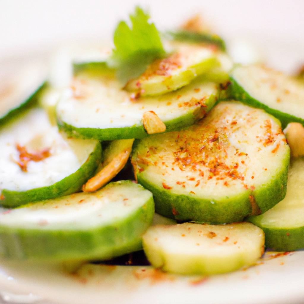 Salade pastèque concombre épices colombo - Les épices curieuses