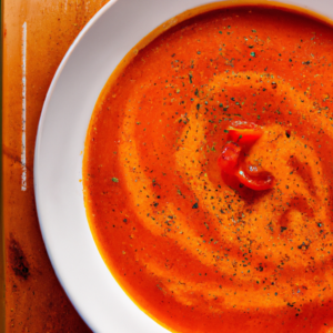 Soupe tomates poivrons paprika - Les épices curieuses