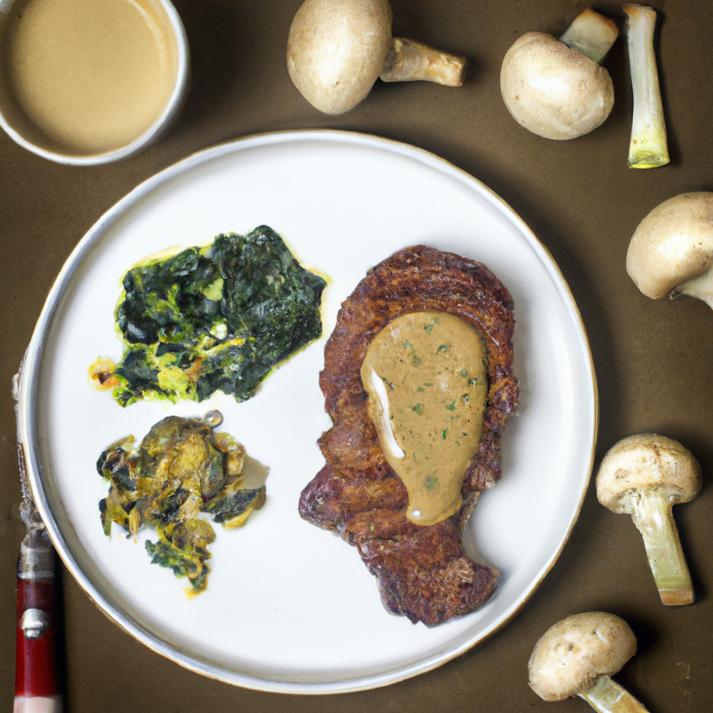 Steaks de chou rouge, sauce crémeuse à la moutarde brune - Les épices curieuses