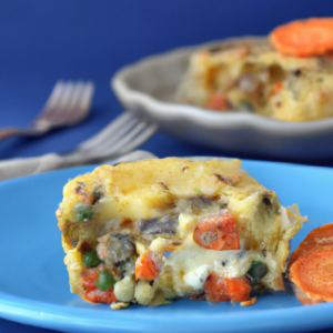 Mini hachis Parmentier végétariens à la patate douce et aux lentilles - Les épices curieuses