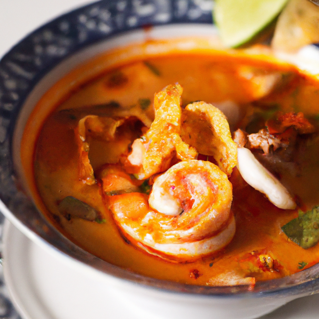 Soupe Thaïlandaise Tom Yum - Les épices curieuses