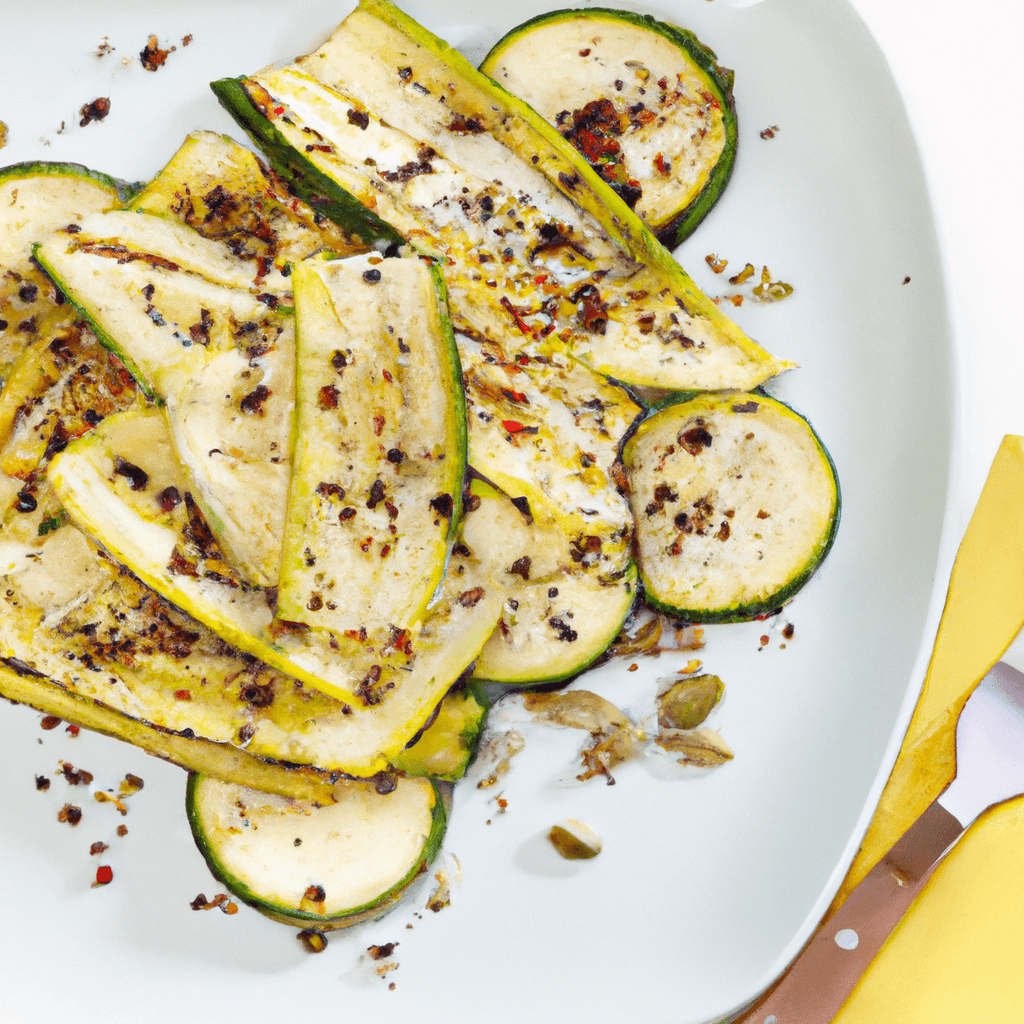 Salade de courgettes grillées aux graines de fenouil et poivre Timut – Recette fraîche et légère aux épices d’été- Les épices curieuses