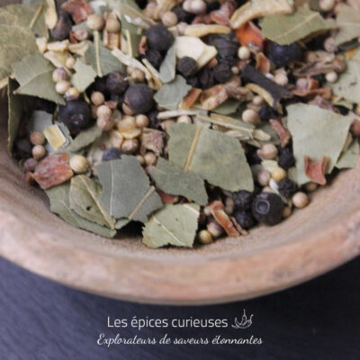 Assemblage court bouillon morceaux - Les épices curieuses