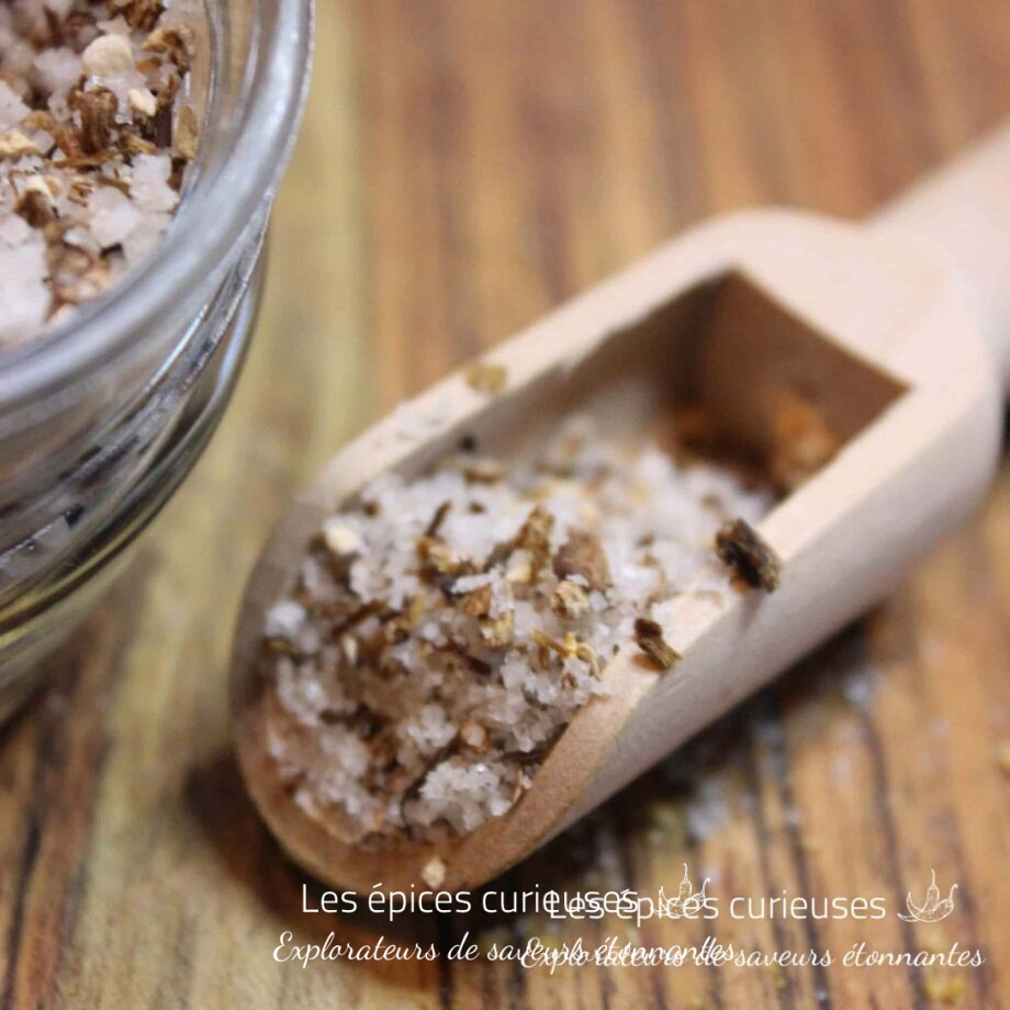 Fleur de sel - Cèpes - Les épices curieuses