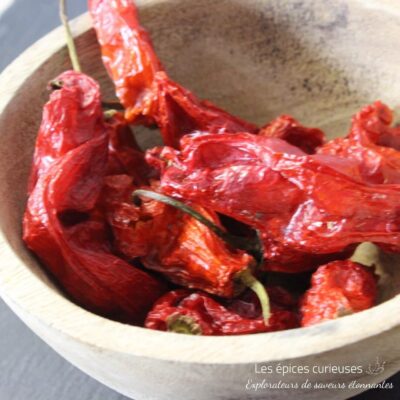 Piment séché végétarien de Madagascar, idéal pour relever vos plats avec saveur.