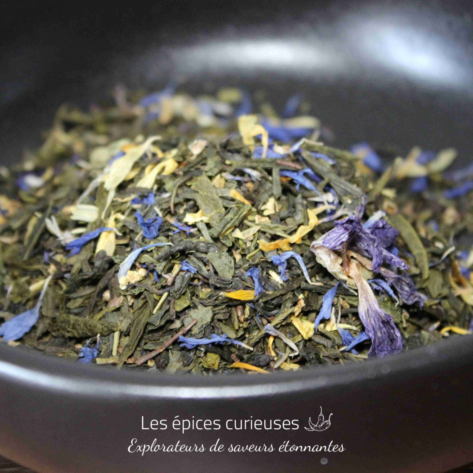 Thé vert - Paradis des fleurs - Les épices curieuses