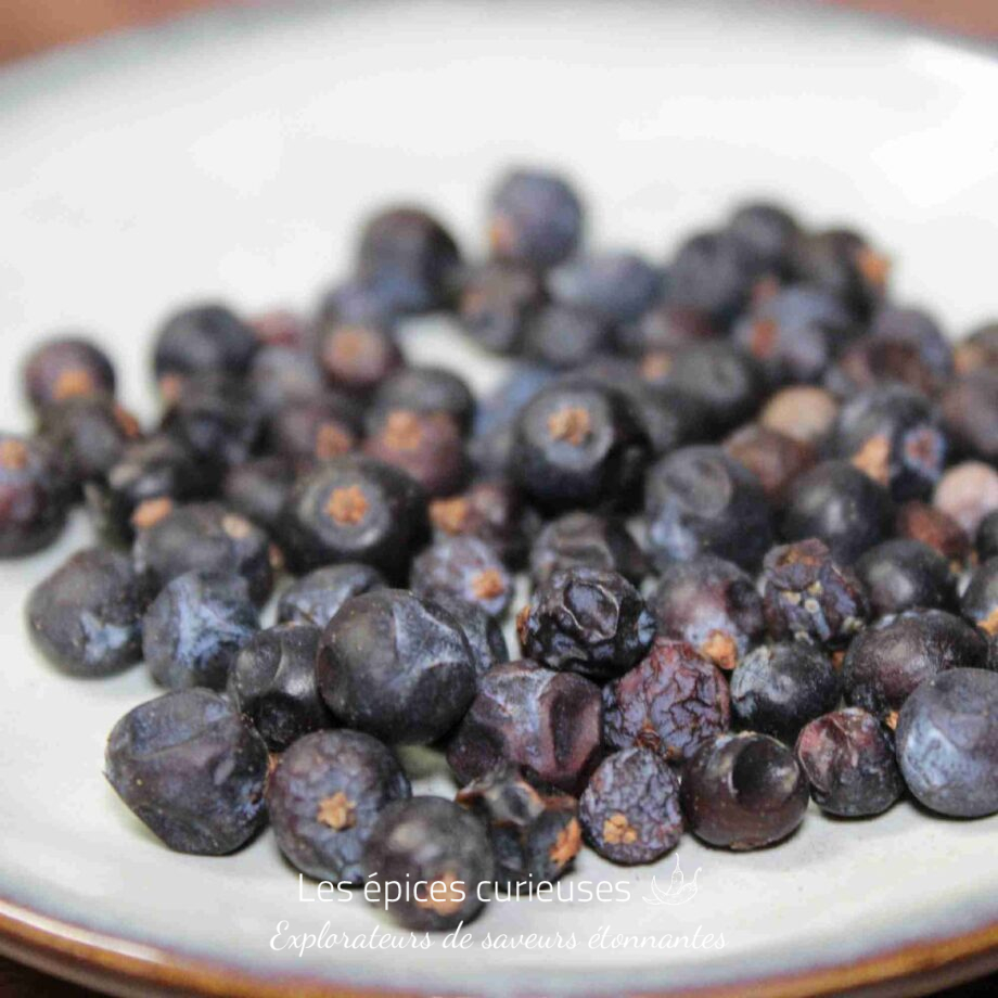 Baies de genièvre entières - Les épices curieuses