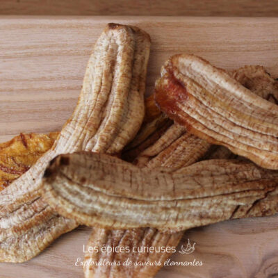 Bananes séchées du Cameroun - Les épices curieuses