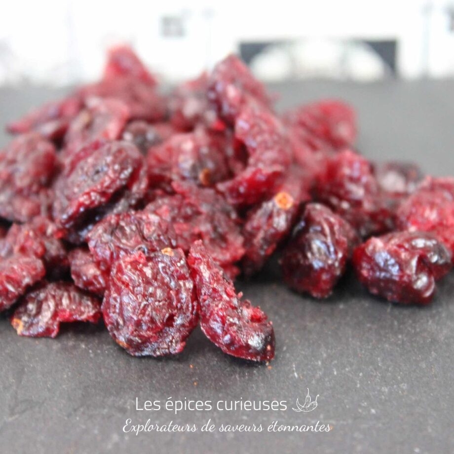 Baies de cranberry séchées (canneberge) - les épices curieuses
