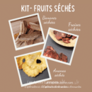 Kit gourmandise - Fruits séchés - Les épices curieuses