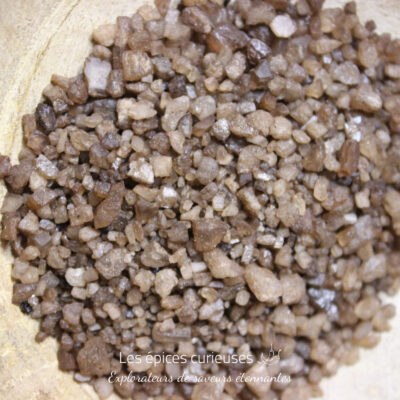Dimant de sel noir de l'himalaya - Les épices curieuses