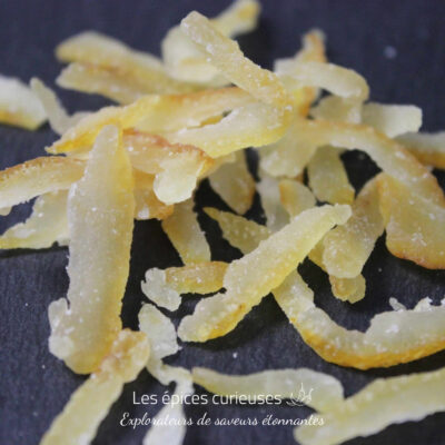 Ecorce Yuzu confit - Les épices curieuses
