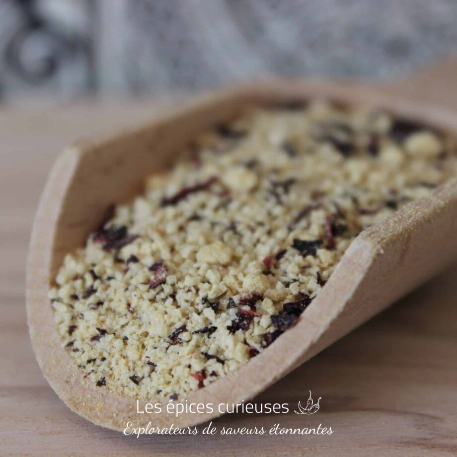 Fleur de Sel - Hibiscus au gingembre - Les épices curieuses
