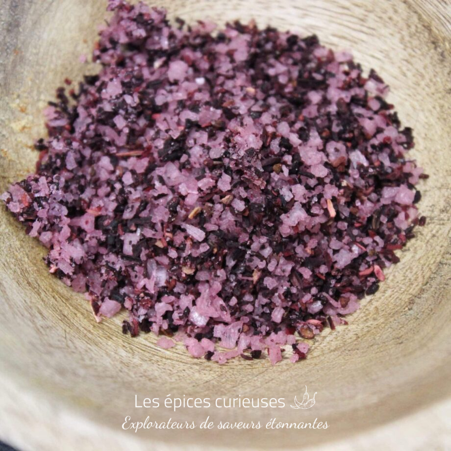 Fleur de sel à l'hibiscus - Les épices curieuses