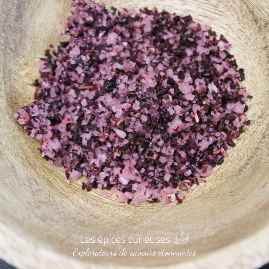 Fleur de sel à l'hibiscus - Les épices curieuses
