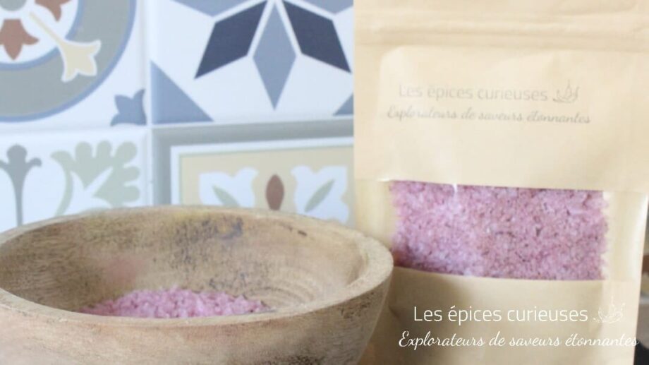 Fleur de sel au vin rouge Syrah - Les épices curieuses