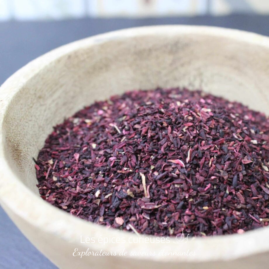 Fleur d'hibiscus en flocon - Les épices curieuses