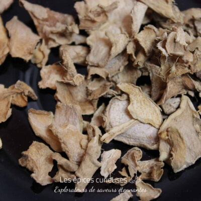 Gingembre lamelles - Les épices curieuses