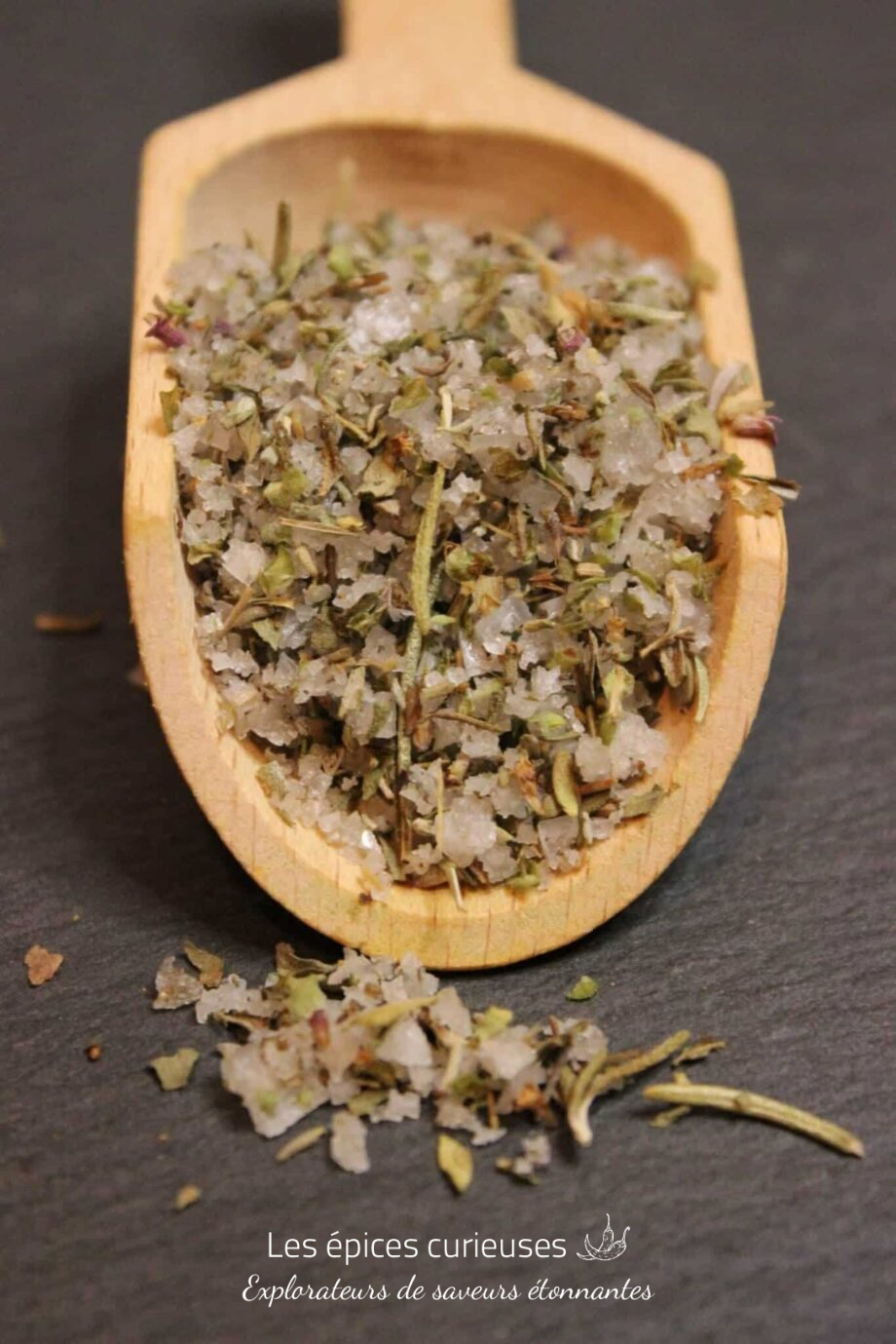 Gros sel aux herbes - Les épices curieuses