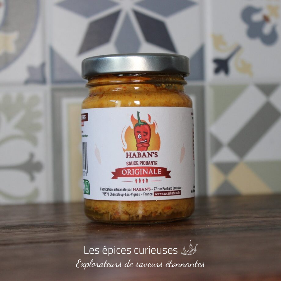 Haban's - Sauce Originale - Pot de 90G - Les épices curieuses