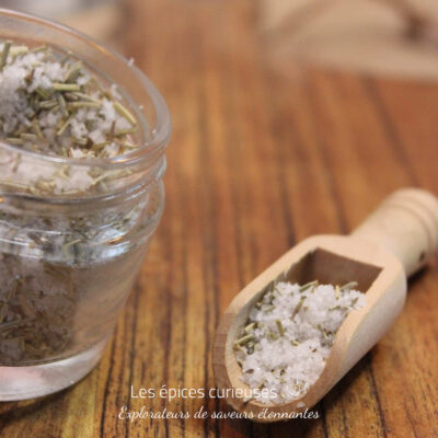 Fleur de Sel - Romarin - Les épices curieuses