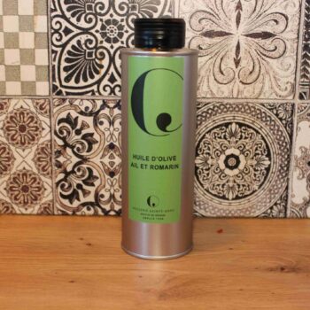 Huile d'olive ail et romarin 25 cl - Les épices curieuses