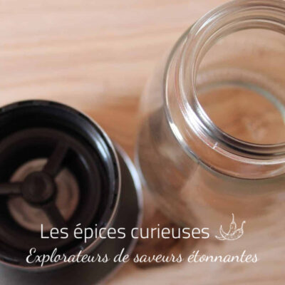 Moulin poivre et sel à mouture réglable - Les épices curieuses