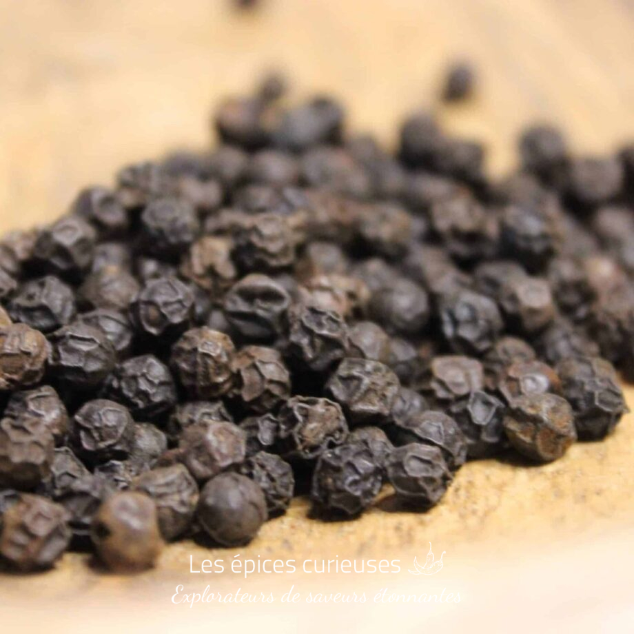 Poivre Noir Tellichery - Les épices curieuses