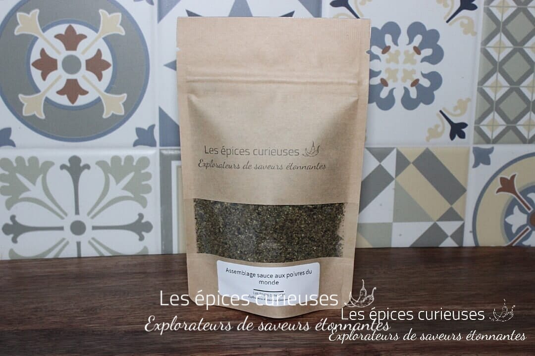 Sauce aux poivres du monde - Les épices curieuses