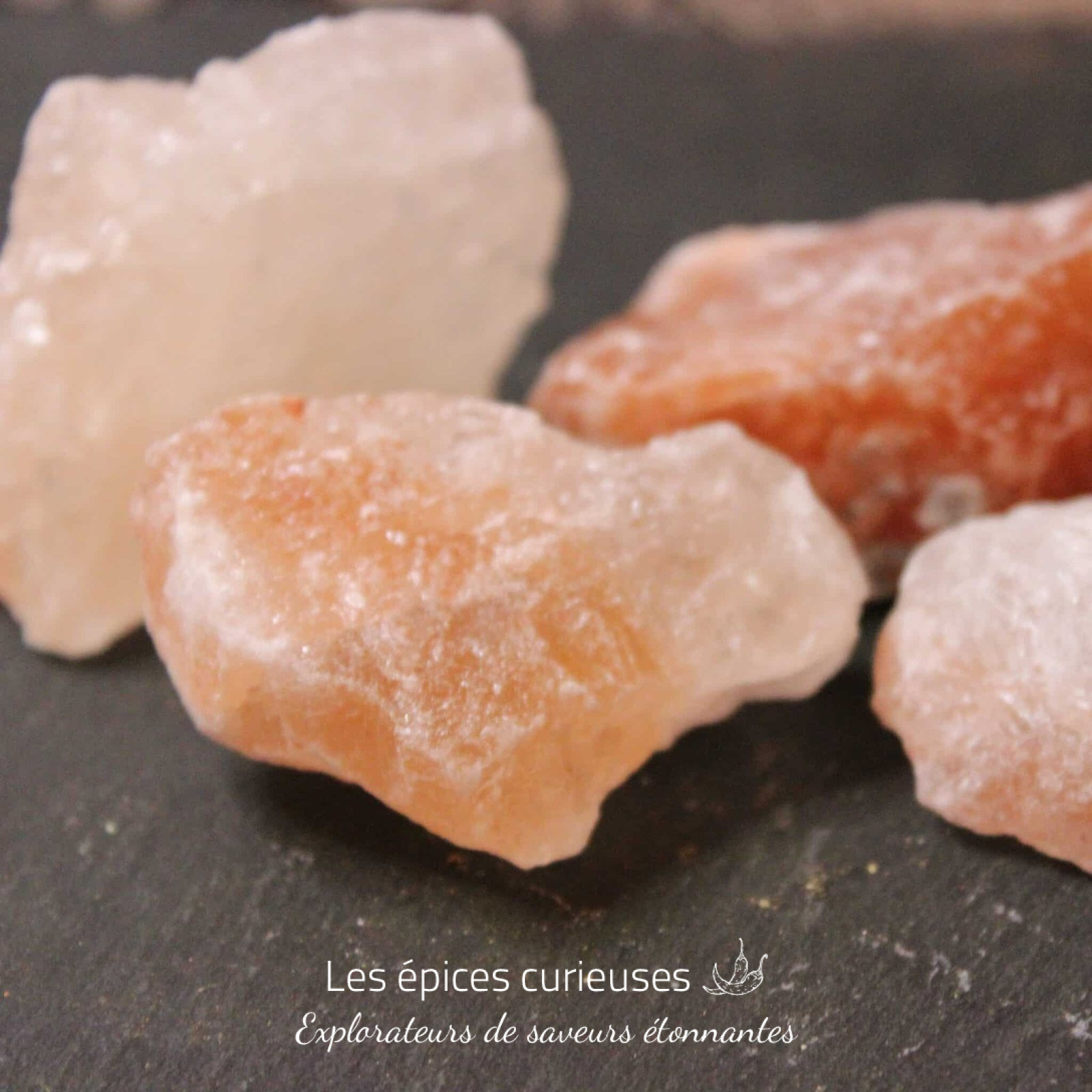 Sel rose de l'Himalaya en gros morceaux - Les épices curieuses