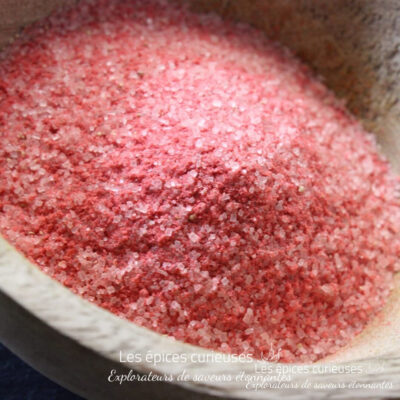 Sucre à la fraises - Les épices curieuses
