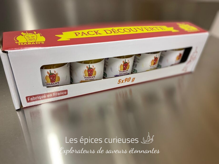 Coffret découverte Haban's - Les épices curieuses