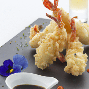Beignets de Crevettes en Tempura Pimentée- Les épices curieuses