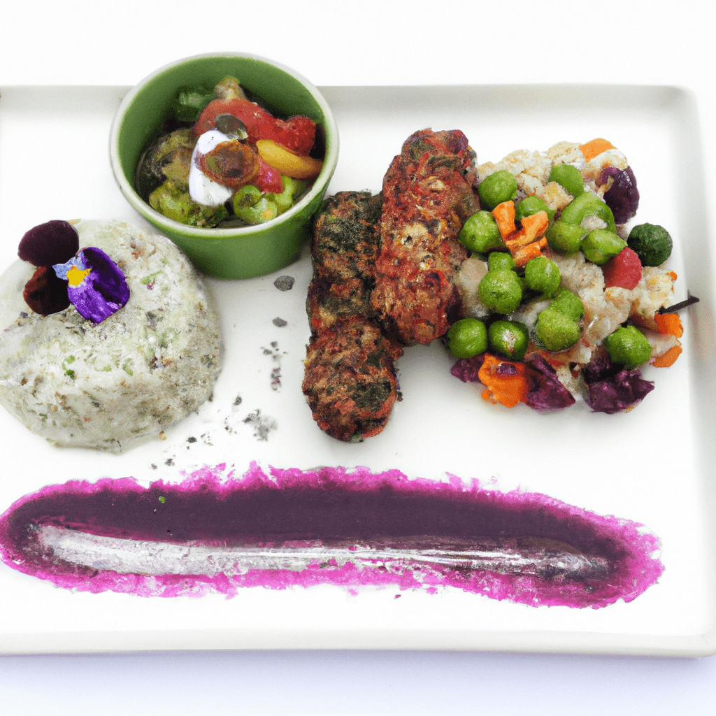 Bento veggie : boulettes de pois chiches, riz, crudités & fruits frais- Les épices curieuses