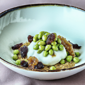 Bowl de semoule, pois chiches croquants, raisins secs & épices douces- Les épices curieuses