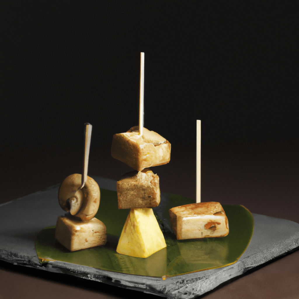 Brochettes de tofu mariné façon yakitori & ananas rôti- Les épices curieuses