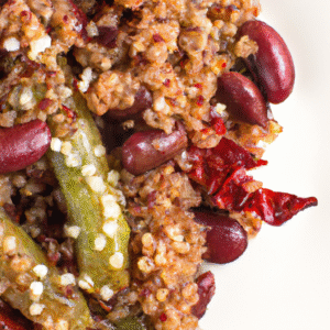 Chili sin carne aux haricots rouges et quinoa- Les épices curieuses