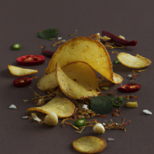 Chips de légumes au sel curry- Les épices curieuses