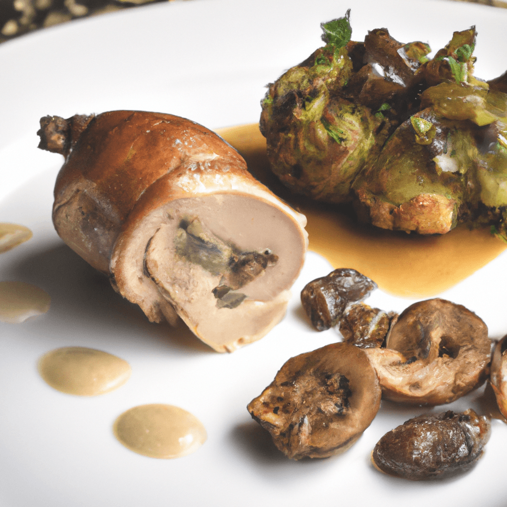 Choux farcis confit canard cèpes cumin muscade- Les épices curieuses