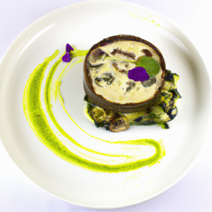 Crème de courgette et flan d'épinard- Les épices curieuses